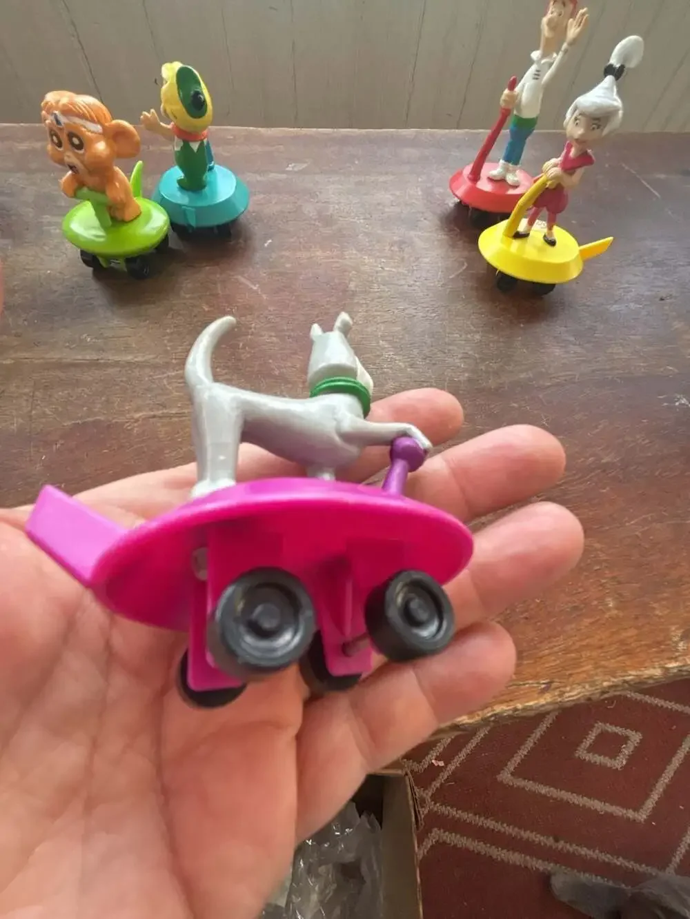 Vintage 1990 The Jetsons The Movie Wendy's Kids Meal Toy Figure Lot Set of 5